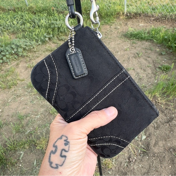 Coach Black Wristlet EUC- NO CALL OUTS! - Picture 14 of 14